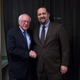 Bernie Sanders and Benjamin Jealous at the Verizon Wireless Arena in Manchester, N.H., on Feb. 5, 2016.
Hilary Hess/Exclusive to The Root
